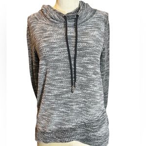 Calvin Klein Chunky Knit Sweater Cotton Mohair Mock Neck